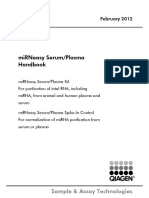 Mirneasy Serum/Plasma Handbook: Sample & Assay Technologies