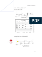 Sample Notes For A Typical Level Loop