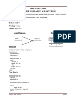 Vlsi Part A Manual