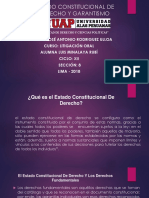 Qué Es El Estado Constitucional de Derecho