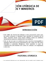 Taller Final Pastoral Liturgica