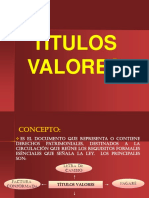 Titulos Valores