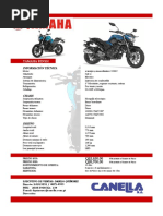 Yamaha FZ250 PDF