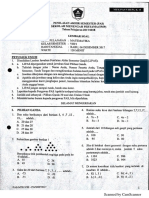 UAS (PAS) Matematika Kelas 8, PDF