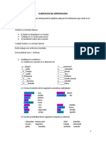 Ejercicios de Apropiación Redacción