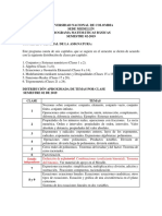 Temas de Matemáticas Básicas Universidad Nacional