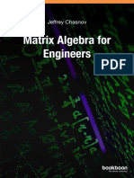 Matrix Algebra For Engineers