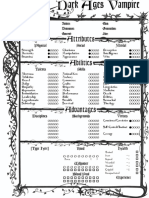 DarkAges Vampire 4-Page Interactive