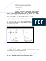 Note #10 Correlation and Regression