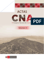 Actas Del III Congreso Nacional de Arqueología