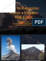 How To Recognize Where A Volcano Will Erupt