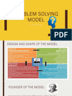 Problem Solving Model (Explanation of The Model)