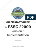 FSSC 22000 Version 5 Quick Start Guide