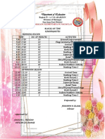 Department of Education: Region Iv-A Calabarzon Division of Batangas San Juan East District