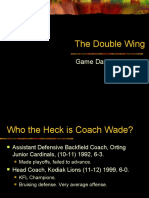 The Double Wing by Coach Wade