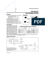 (S) Half-Bridge Driver: Features Packages