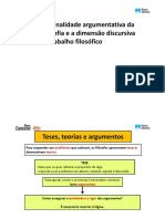 Argumentação - Filosofia 10º Ano