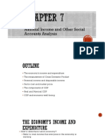 National Income and Other Social Accounts Analysis