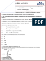 Lista de Revisão - Ciências - 7º Ano