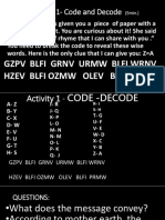 Activity 1 CODE - DeCODEhealth Cot