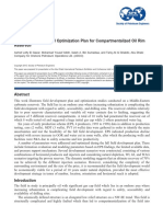 SPE-177659-MS Field Development and Optimization Plan For Compartmentalized Oil Rim Reservoir