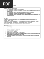 Grade 5 Wetlands Ecosystems