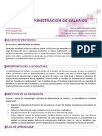 Guion Administracion de Salarios 2014A