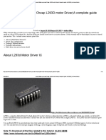 Learn & Make Your Own Cheap L293D Motor Driver (A Complete Guide For l293D) - Just4electronics