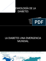 Epidemiología de La Diabetes