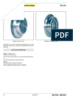 Crane Wheels With Single Wheel Flange KG 020: Form A With Gear Ring Form B Without Gear Ring