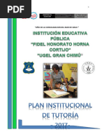 Plan de Tutoria