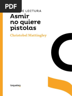 Guia de Lectura Asmir No Quiere Pistolas PDF