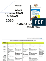 SOW ENGLISH YEAR 3 2020 by RozayusAcademy