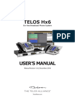 Telos HX6 Catalog