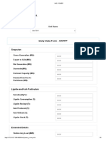 Power Plants: Enter Data For Your Units