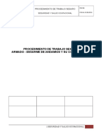 Procedimiento Trabajo Seguro Armado-Uso y Desarme de Andamios