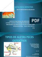 Tipos de Aletas en Los Peces Oseos