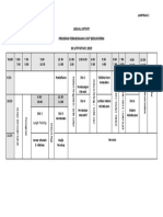 Jadual Aktiviti Program Perkhemahan Unit Beruniform SK LKTP Nitar 1 2019