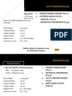 By. Ny. MA/ /AS 6-8/934 Gram 1. Prematur/Bblasr/Smk (P07.2) 2. Distress Napas Ok DD: - HMD GR 2 (P22.0) - Neonatal Pneumonia (P23.9)