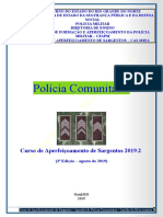 Apostila de Polícia Comunitária - CAS 2019