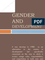 Gender and Development