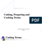 Cutting and Cooking Methods