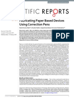 Fabricating Paper Based Devices Using Correction Pens