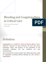 Bleeding & Coagulopathies in Clinical Care