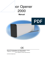 Access-Door Opener Manual PDF