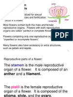 Reproduction in Flowering Plants: "Imperfect or Incomplete Flowers"