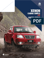 Ficha Técnica Tata Xenon 2012