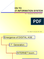 MIS Introduction Lecture1