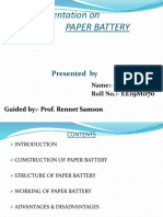 Paperbatteryby Praveen Kumar