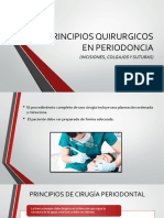 Principios Quirurgicos en Periodoncia